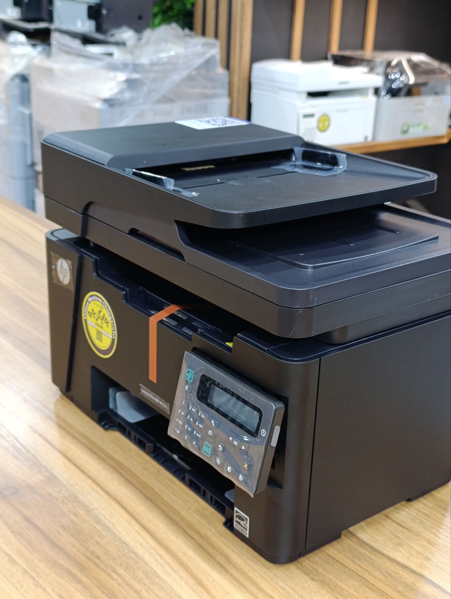 پرینتر HP M127FN لیزری سیاه سفید چهارکاره.استوک وارداتی